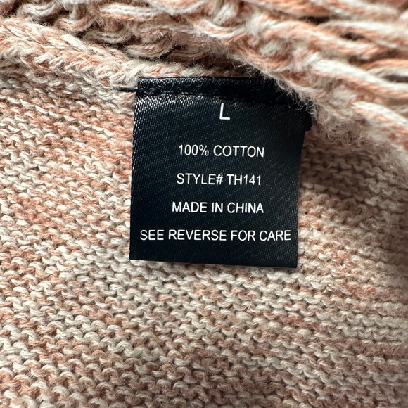 Lulu Long Bohemian Sweater Cardigan Size: Large - Picture 10 of 11